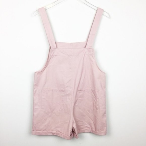 Vintage | Pale Pink Embroidered Cat Romper - Picture 4 of 4